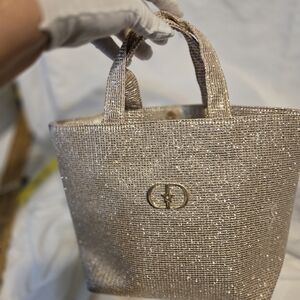 Dior Shimmering Gold Tote Bag